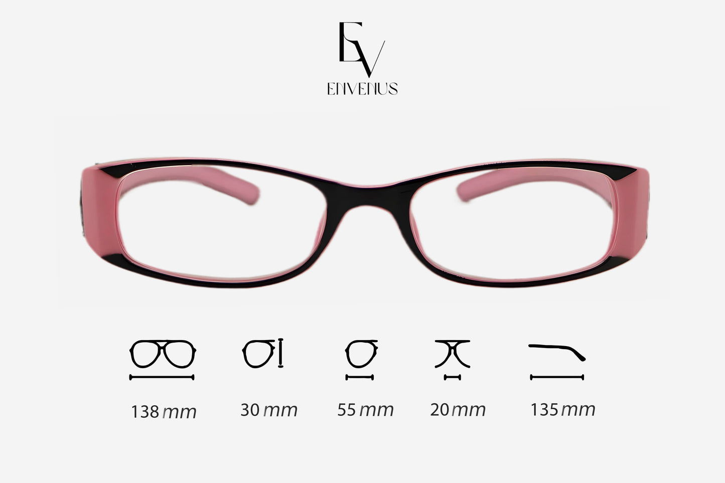 Jupiter Black/Pink - GAFA DE LECTURA